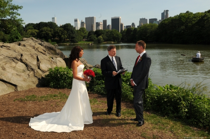 Waterfront Ceremony Outside the Pavilion by: Steve Worth