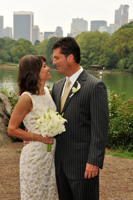Bride and Groom Facing each other by: Steve Worth