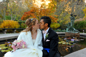 Burnett Fountain - Central Park Wedding