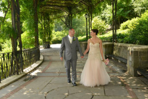 Conservatory Gardens - Wisteria Pergola - Central Park Wedding NYC