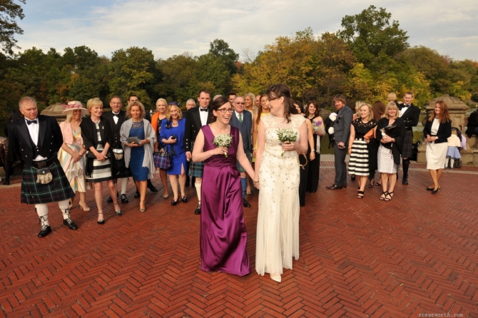 Brides leading the way! by: Steve Worth